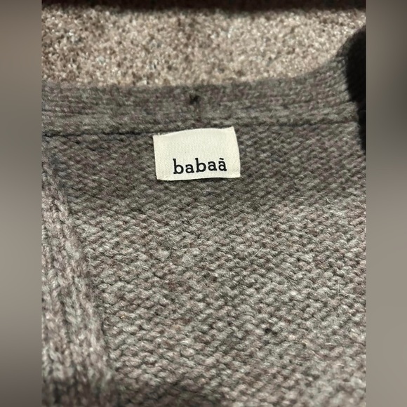 Babaa no51 cardigan Dark Mist Excellent Condition Worn couple times never washed - Picture 2 of 3